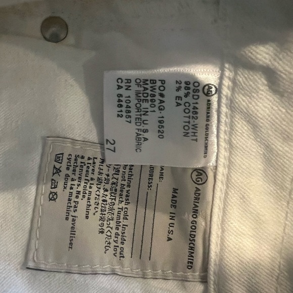 Ag white shorts - Picture 4 of 4